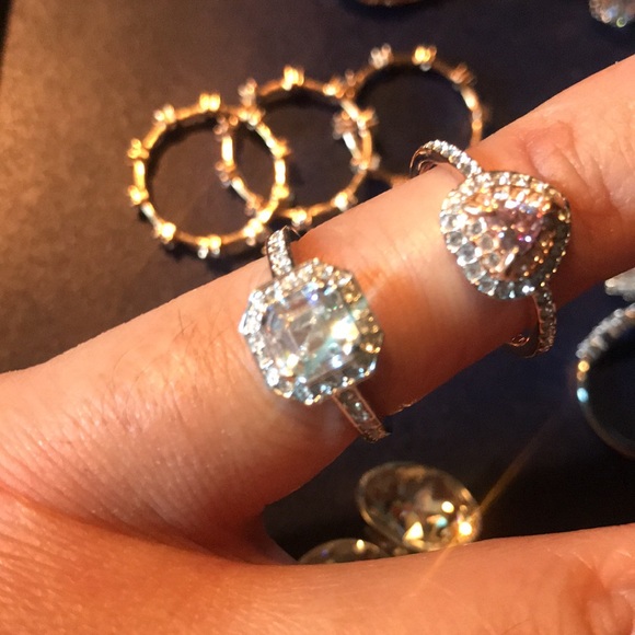 ❤️HOST PICK❤️Authentic Swarovski 17 Rings collection size 52. Mint condition. - Picture 15 of 16